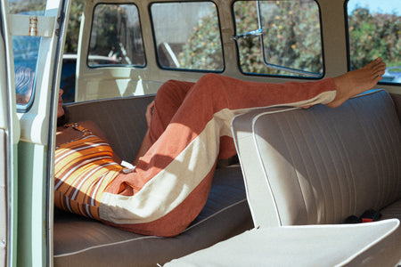 Panel Pants - Rust