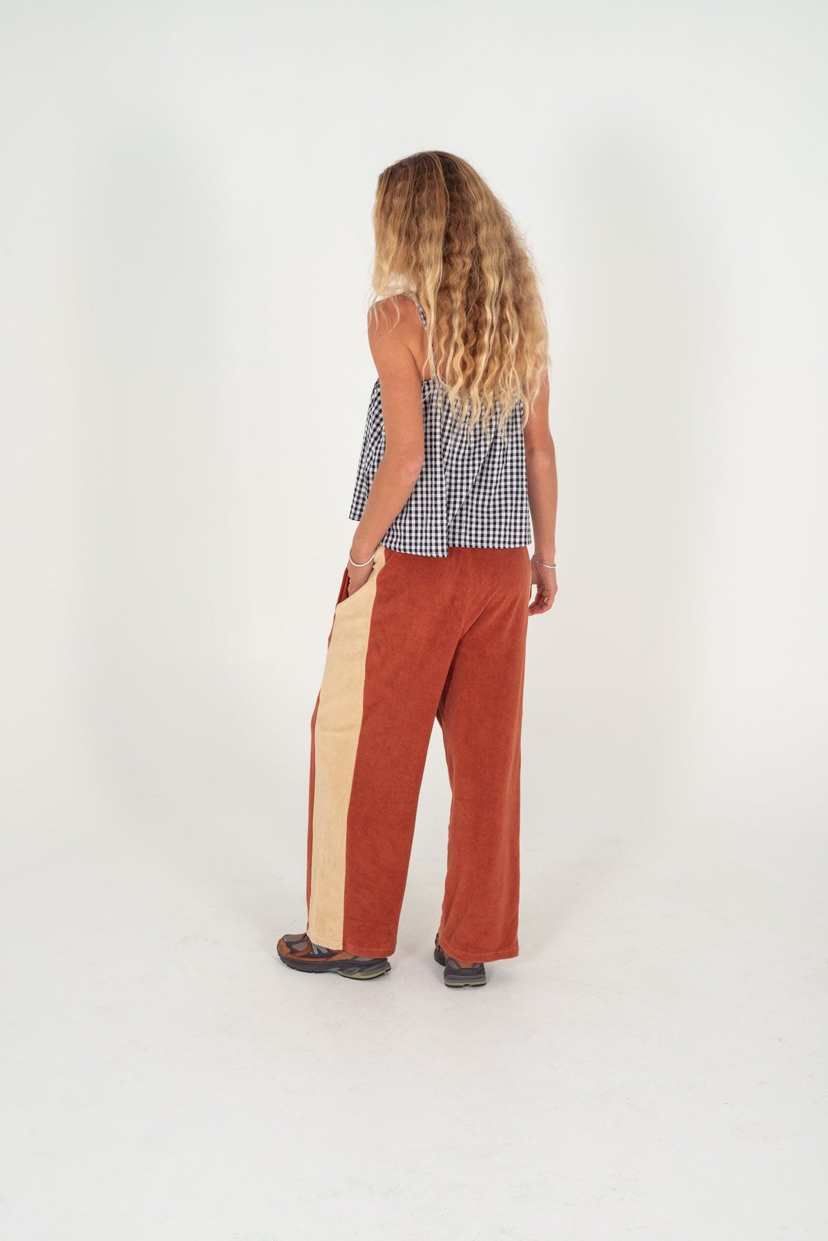 Panel Pants - Rust