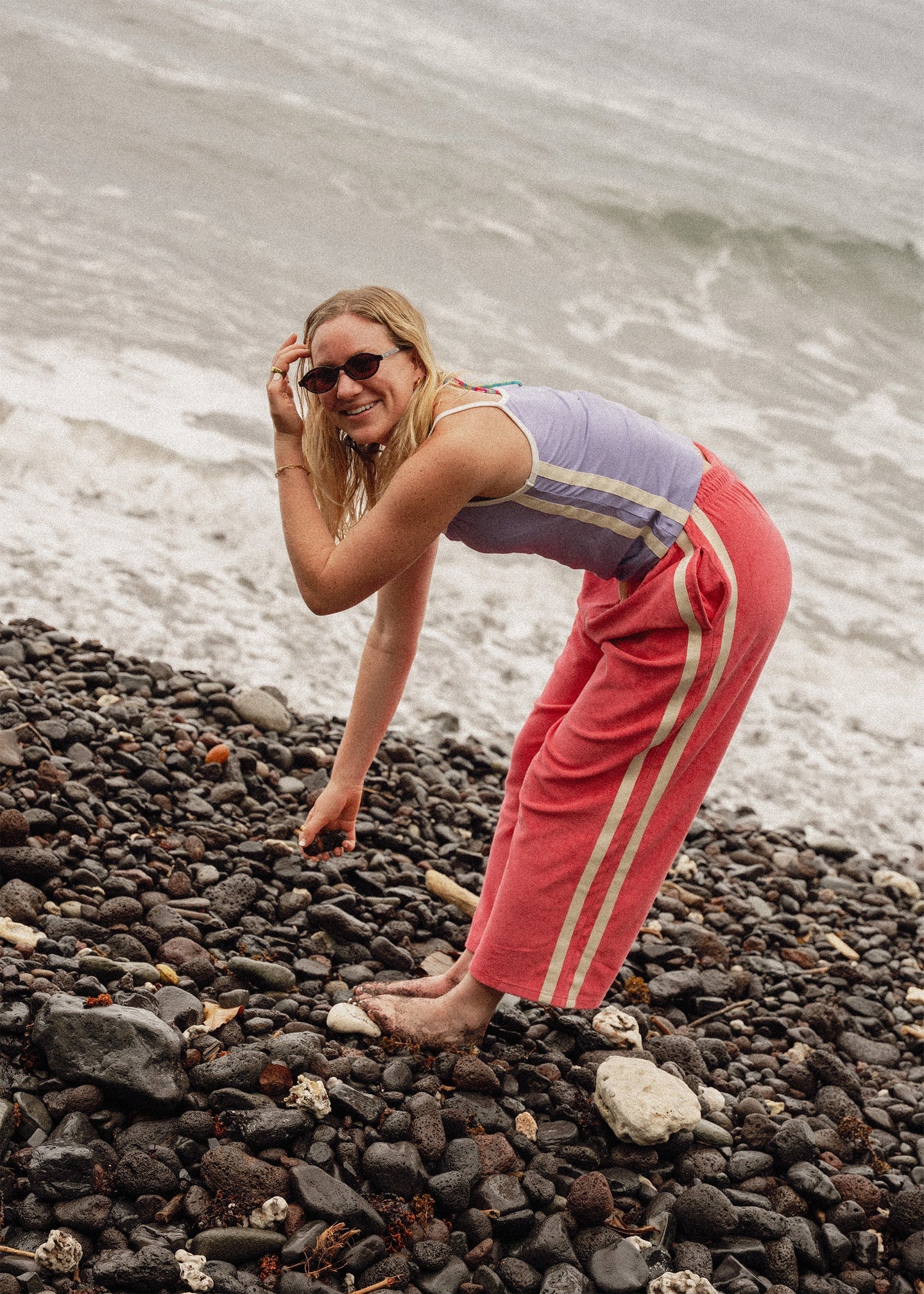 Apres Surf Pant - Strawberry