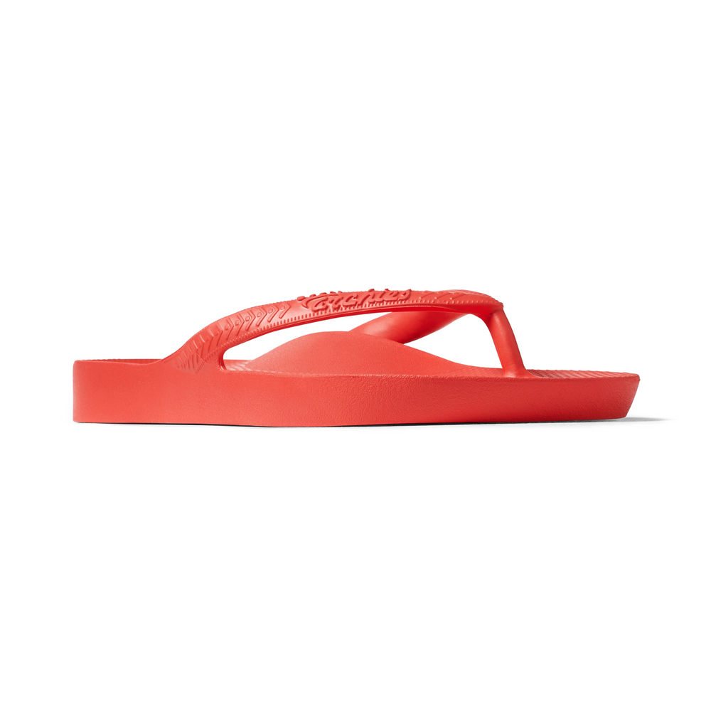 Arch Support Thongs - Coral