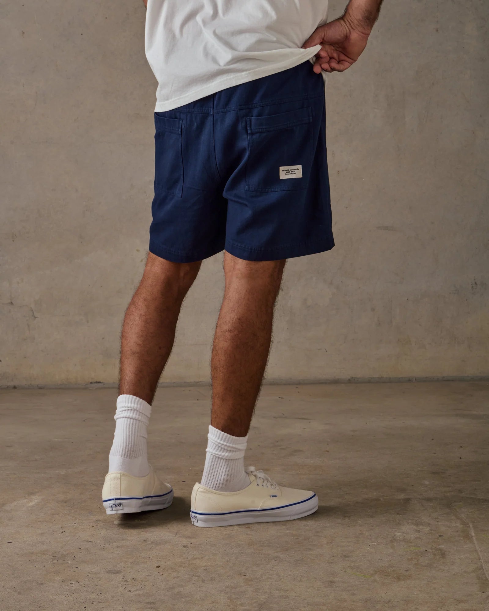 Twill Shorts - Dark Blue