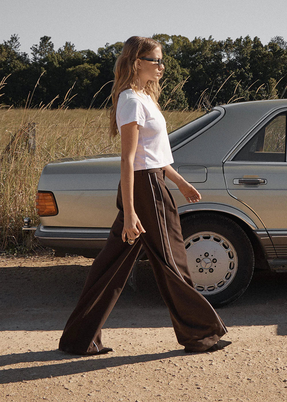 Dita Low Rise Trouser - Coffee