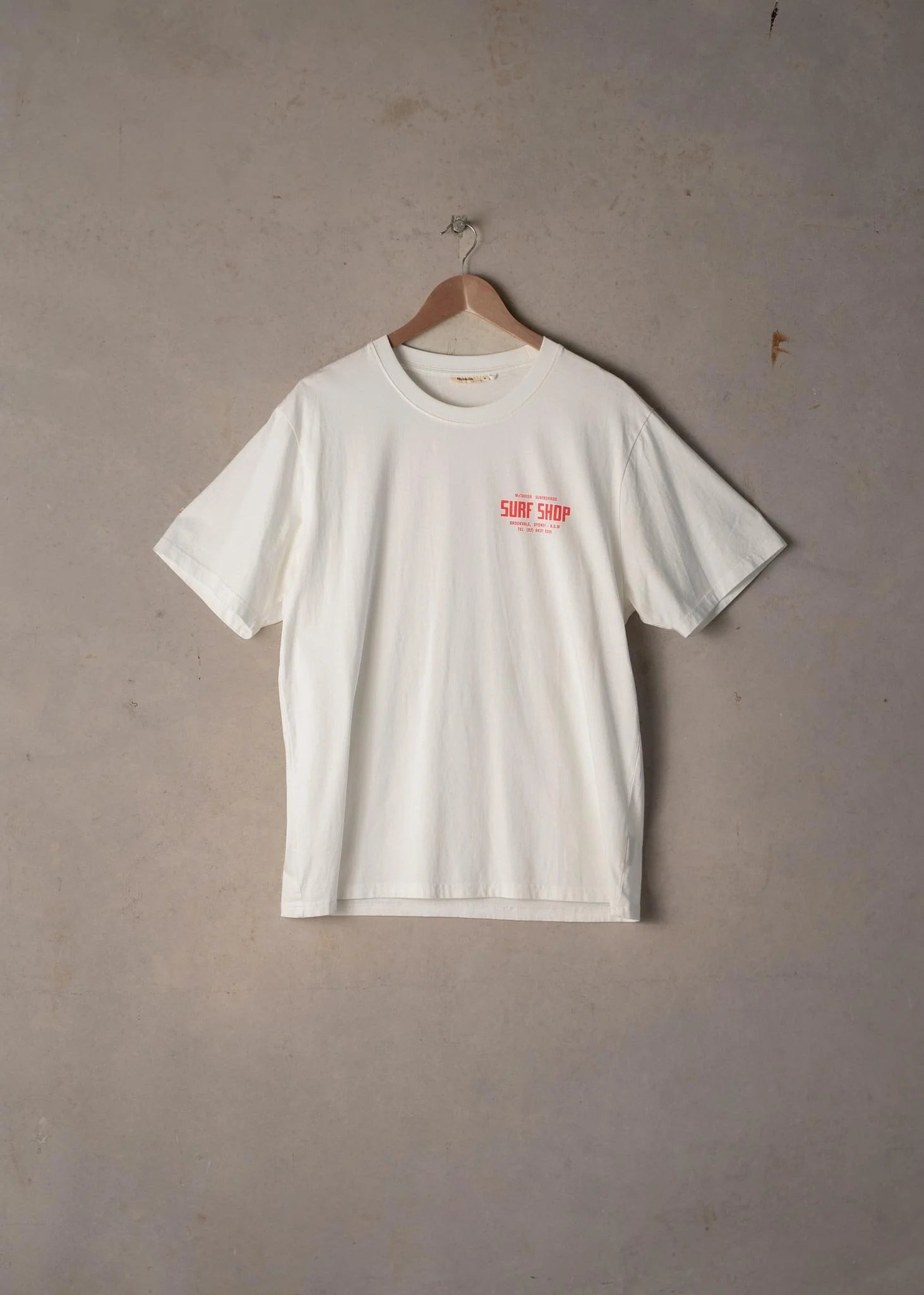 Brookvale Surf Shop Tee - White