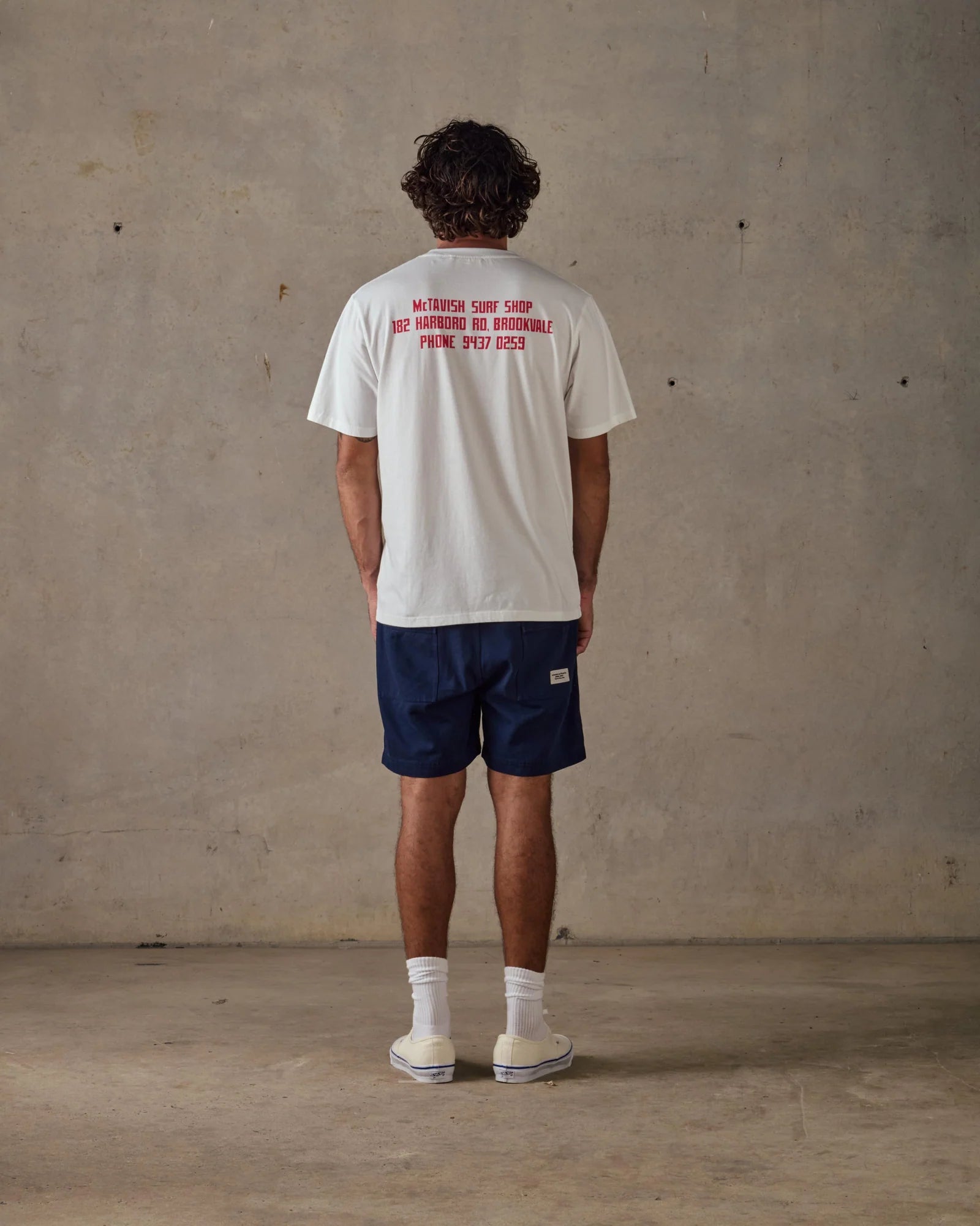 Brookvale Surf Shop Tee - White