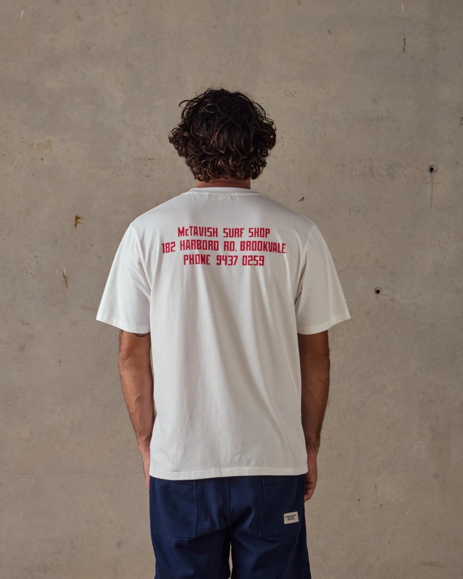 Brookvale Surf Shop Tee - White