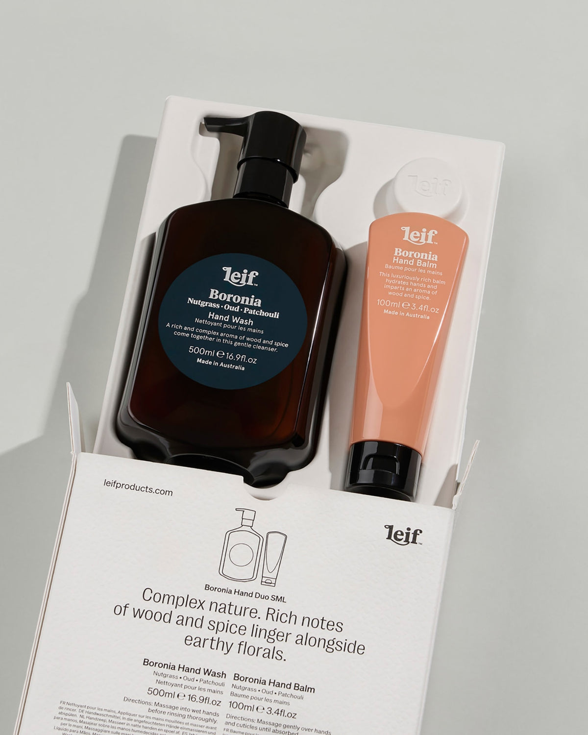 Limited Edition Holiday Boronia Hand Duo SML