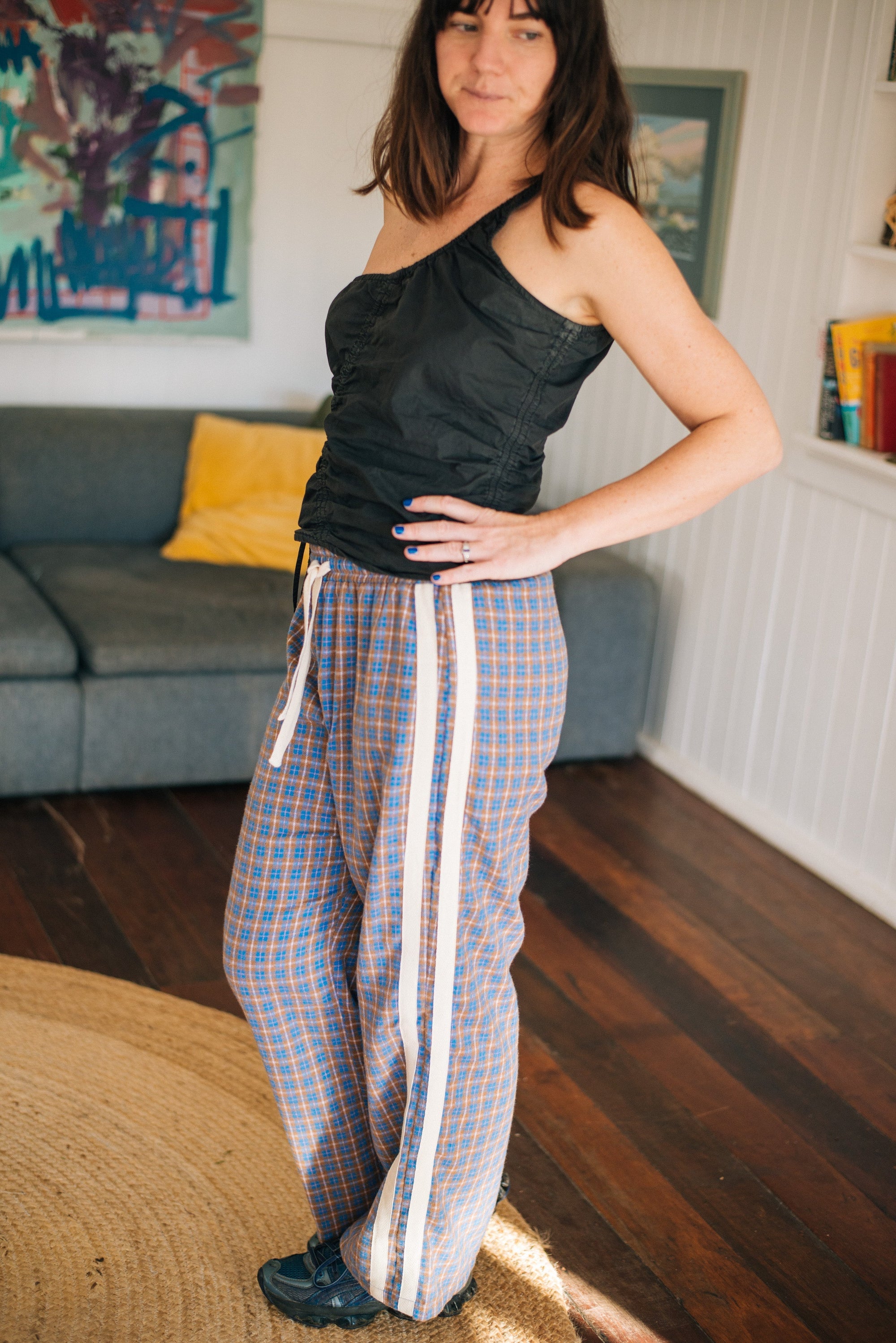 Flannel Flare Pant
