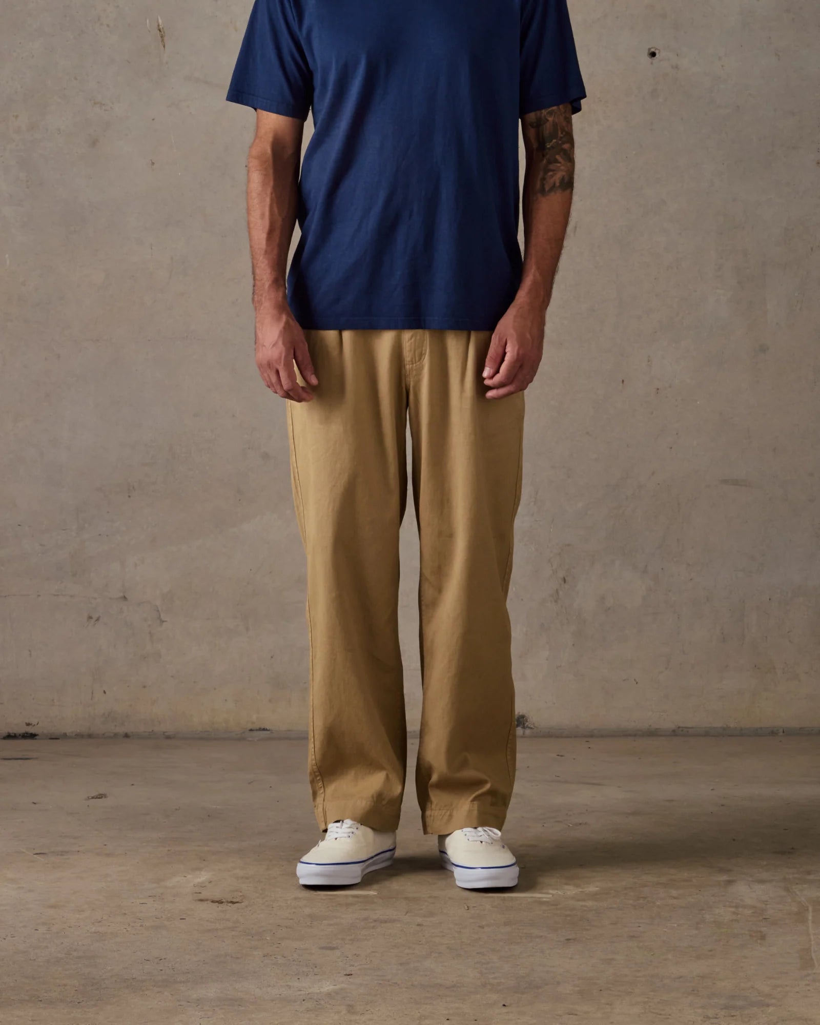 Hemp Pant - Tan