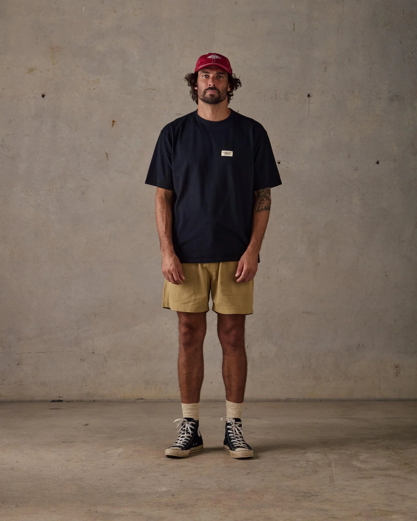 Boxy Hotline Tee - Black