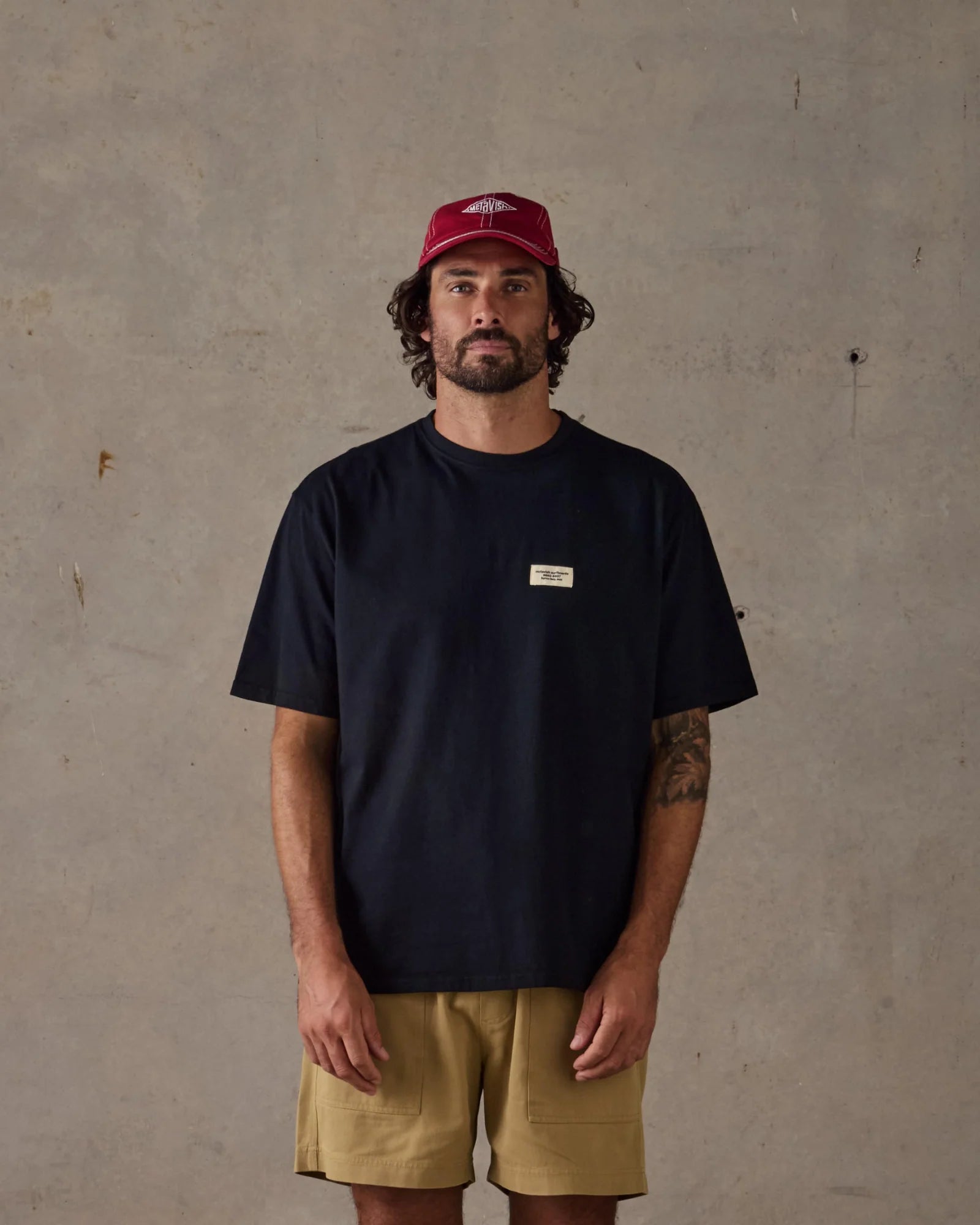 Boxy Hotline Tee - Black