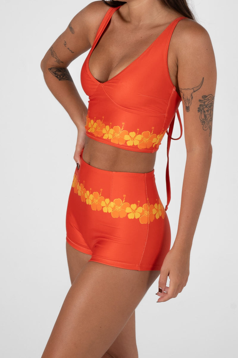 Smiletown Shorts- Tangerine