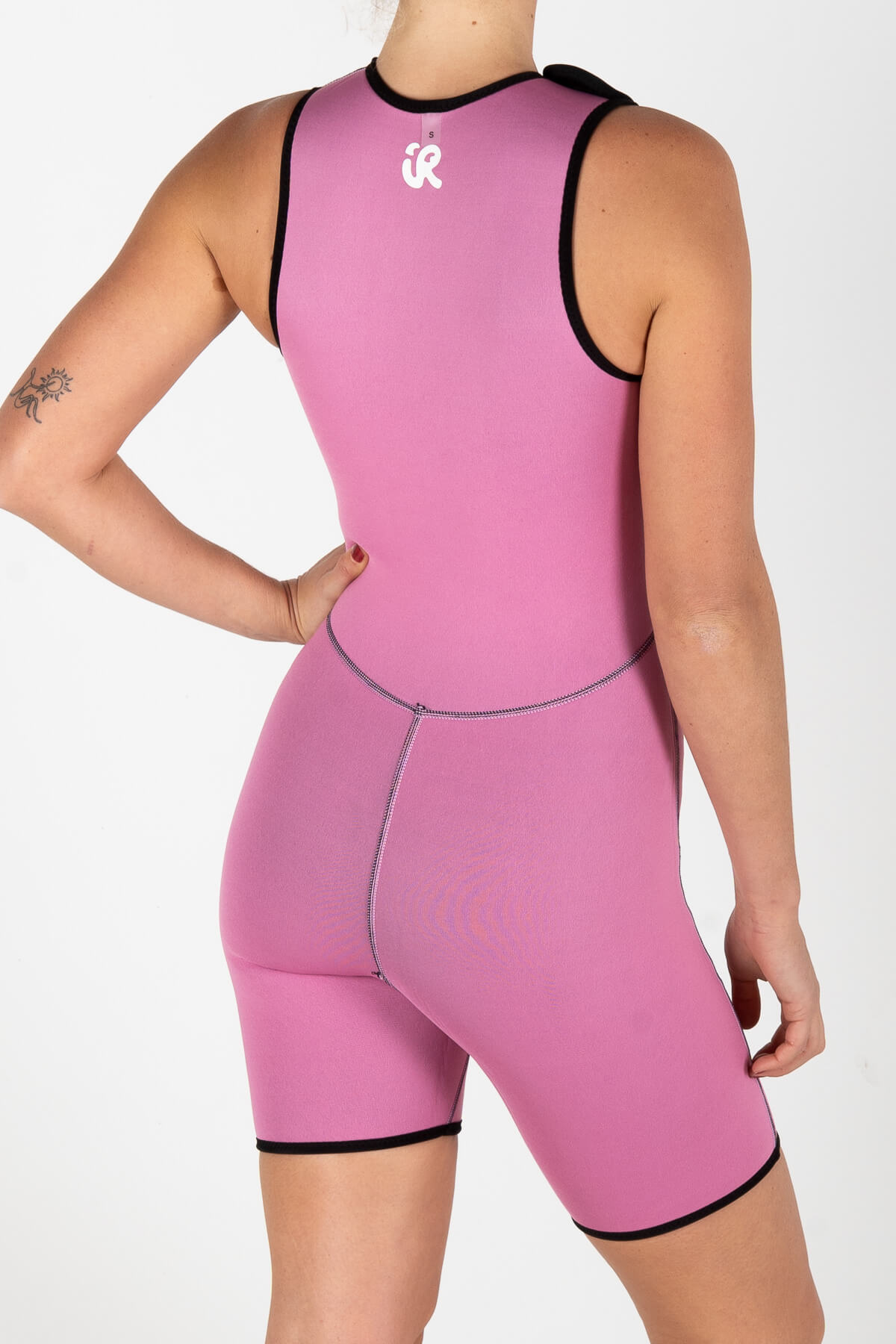 Reverse Short Jane - Black/Pink