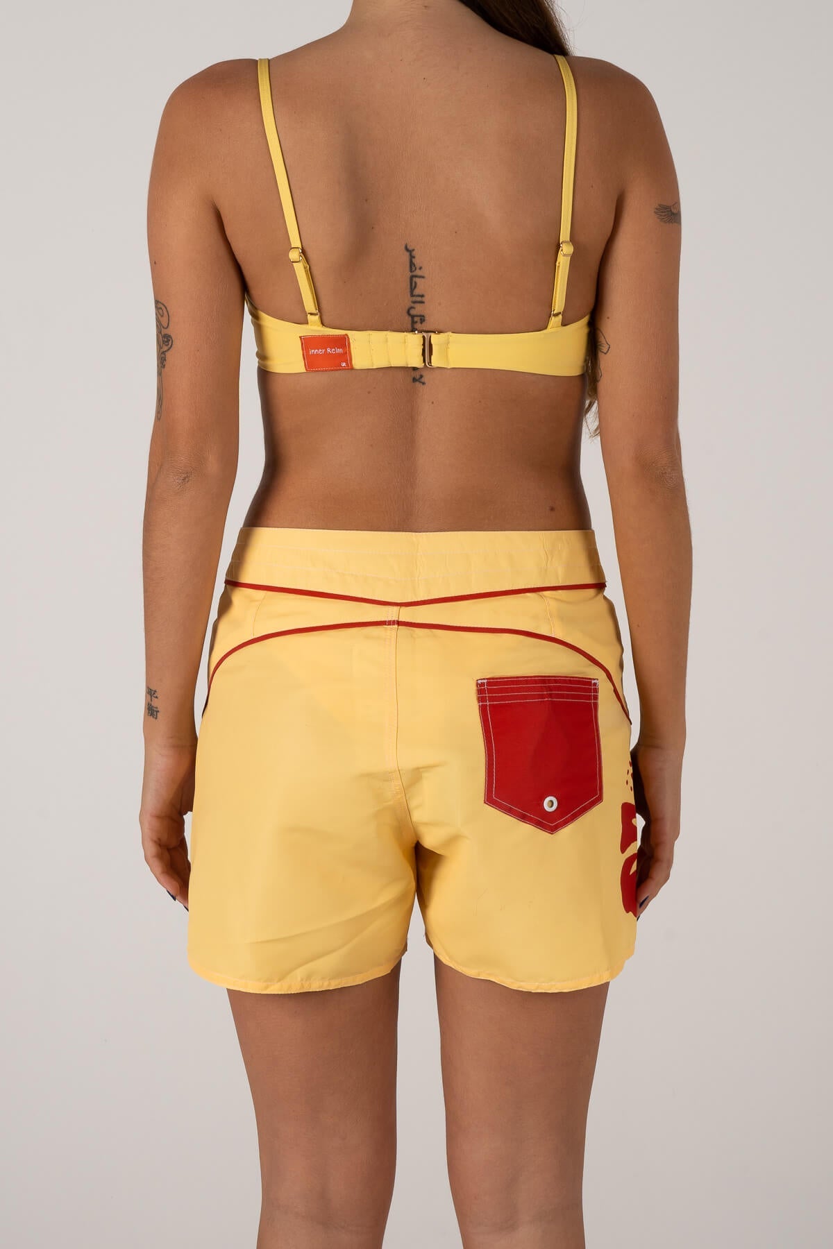 Hibiscus Trunks - Yellow