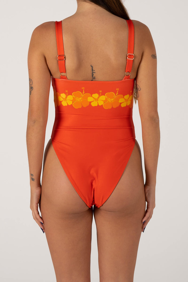Sundeck One Piece - Tangerine