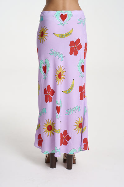 Slip Skirt - Lilac