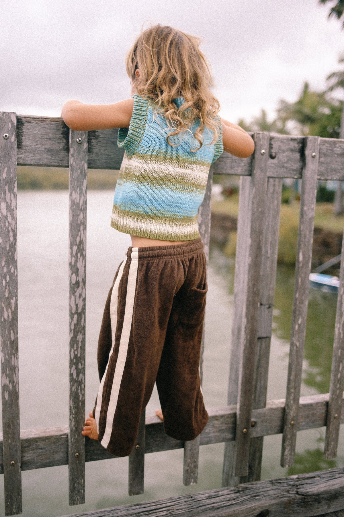 Mini Terry Pant - Chocolate – Tide Town