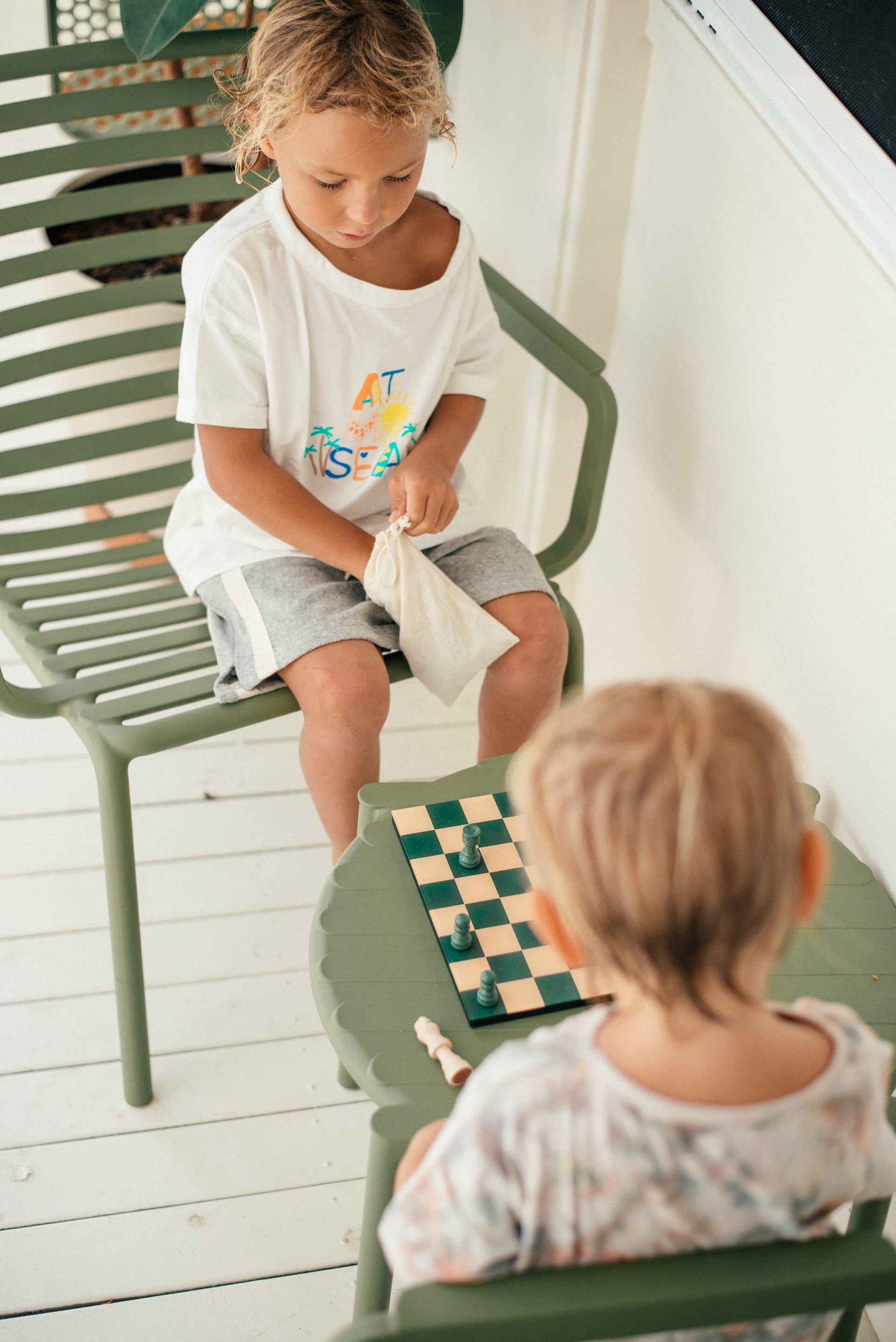 Mini Terry Short - Marle Grey
