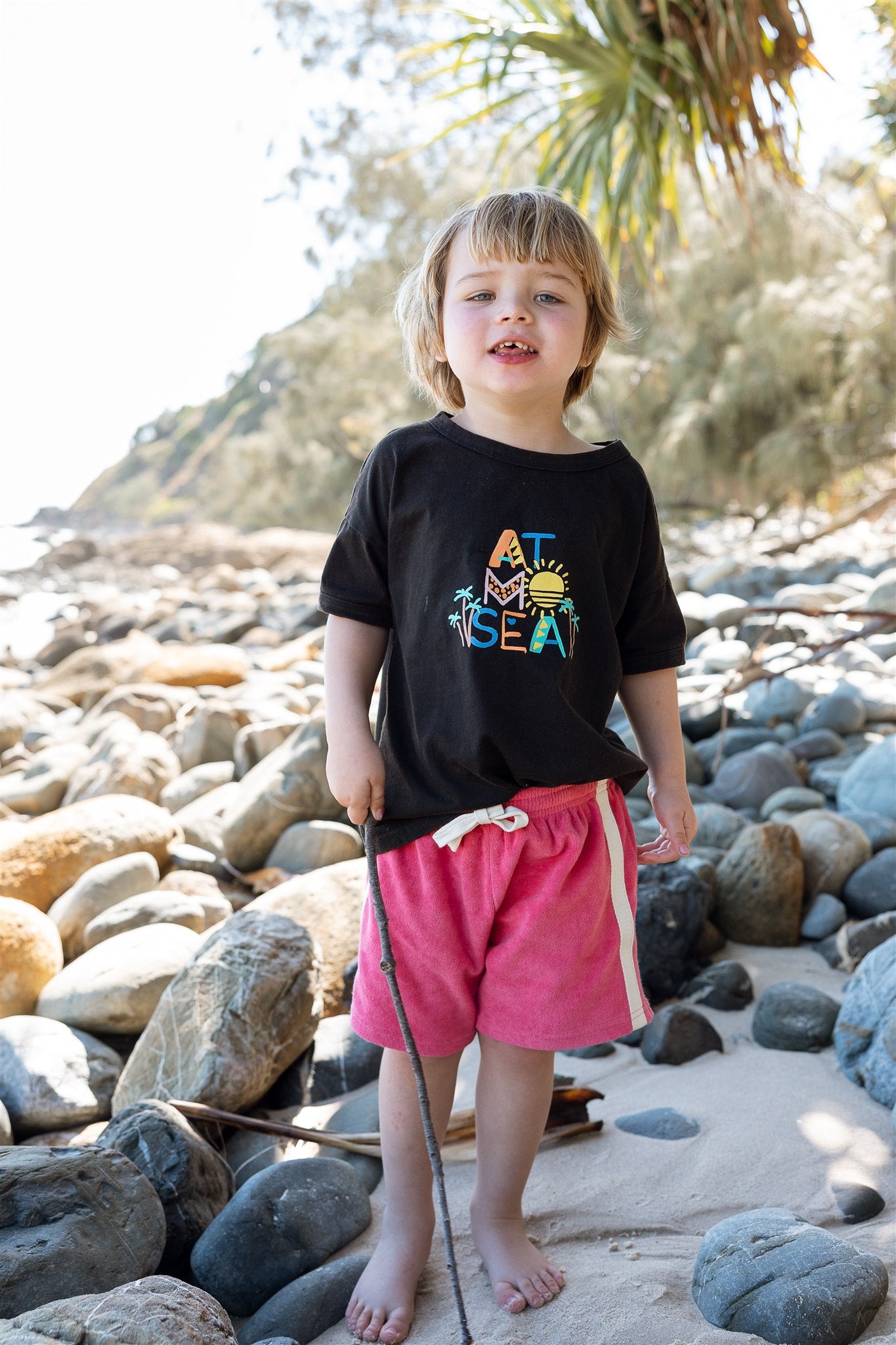 Mini Terry Short - Strawberry