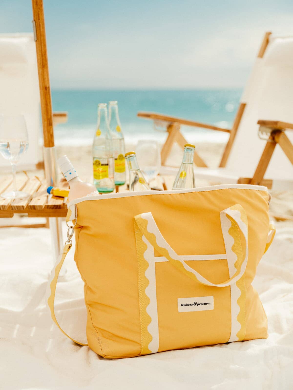 The Cooler Tote Bag - Riviera Mimosa