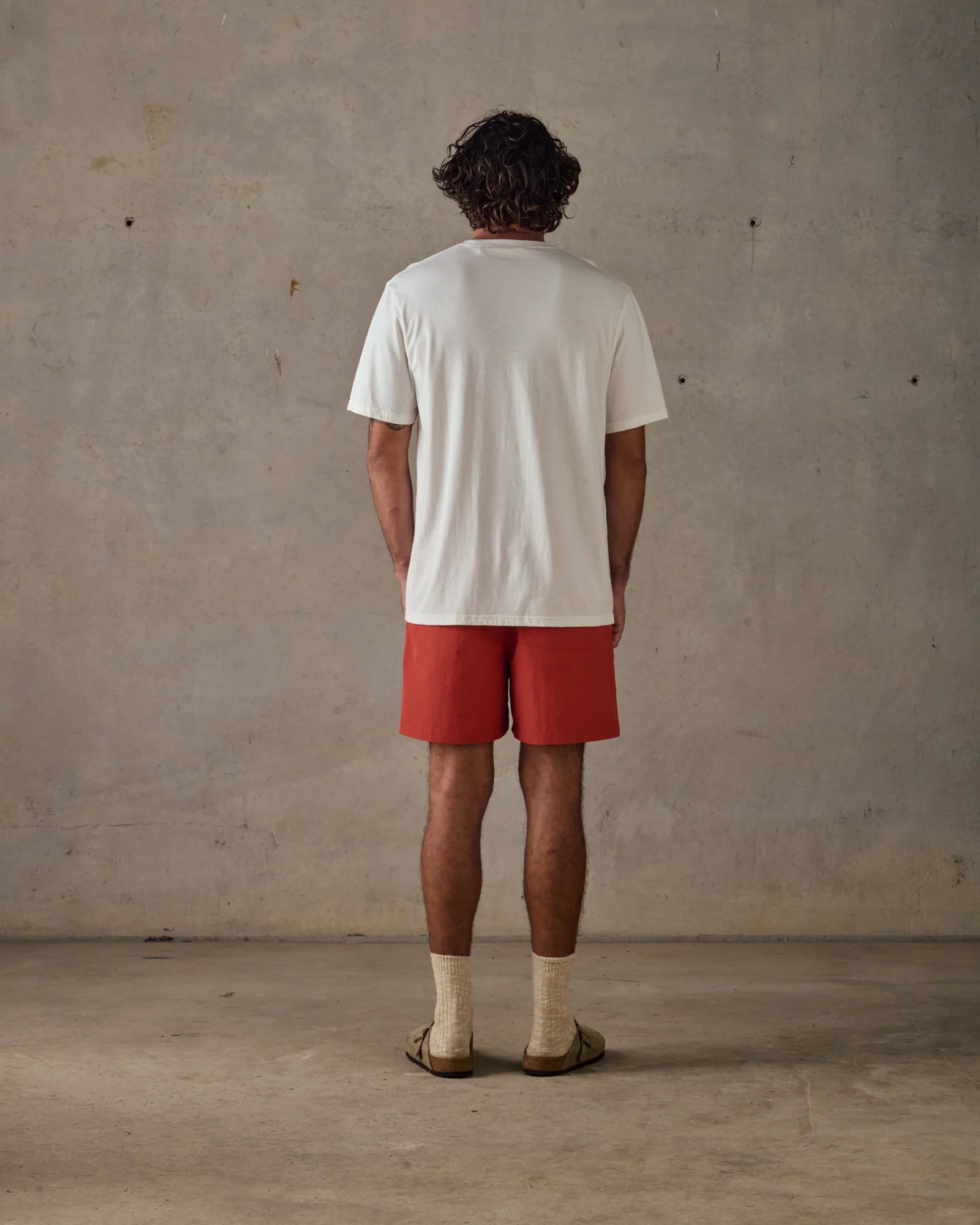 Land Swim Short - Rust