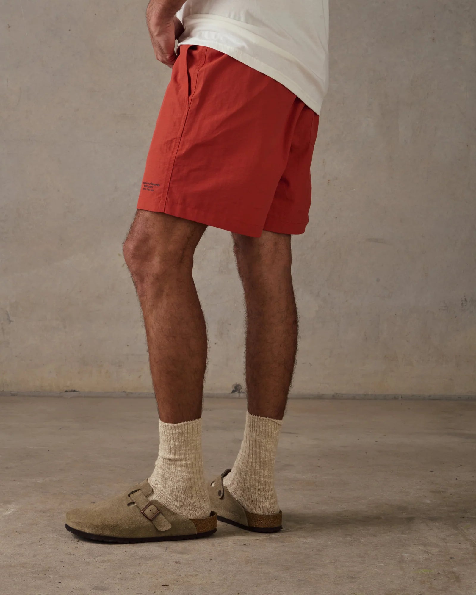 Land Swim Short - Rust