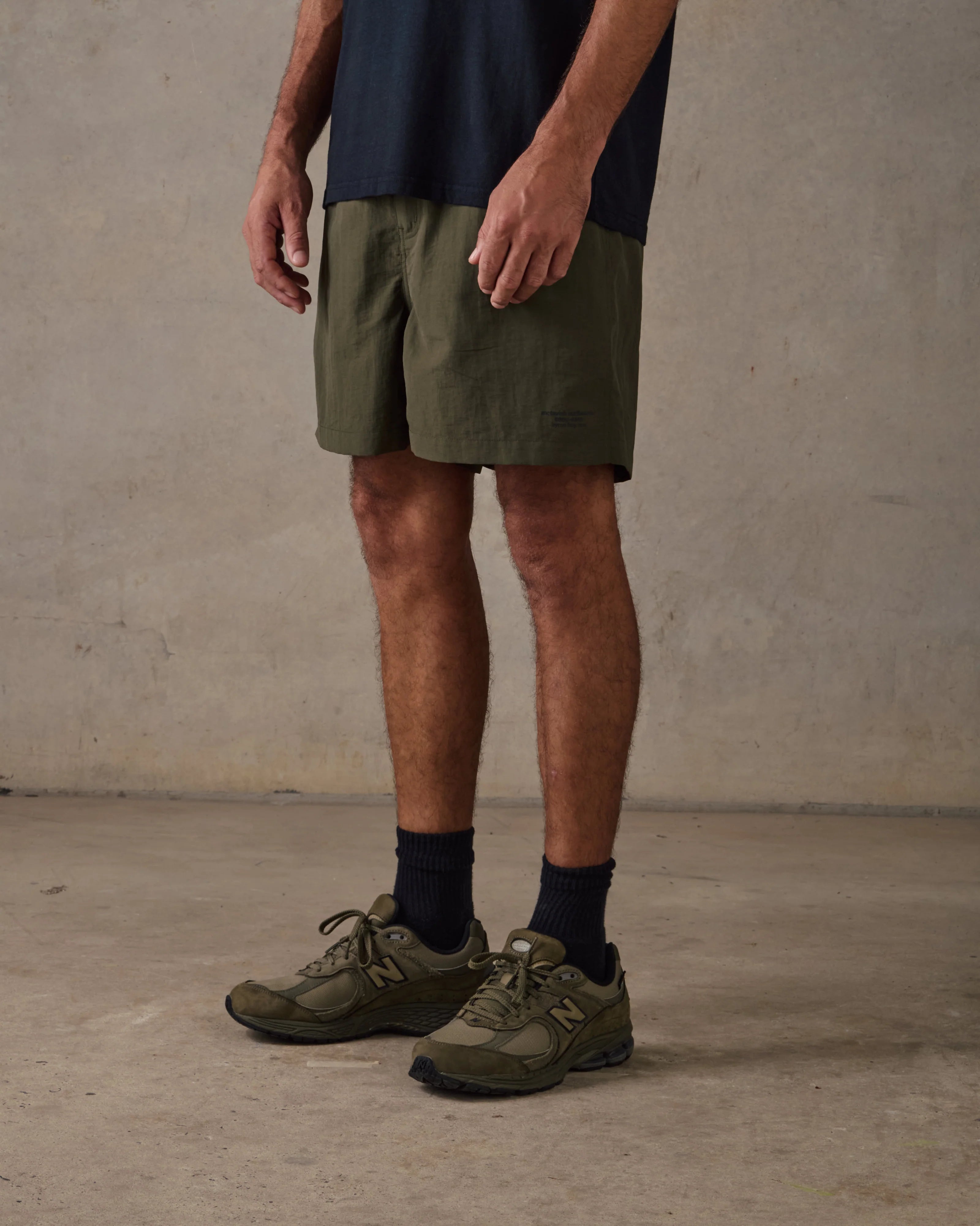 Land Swim Short - Olive