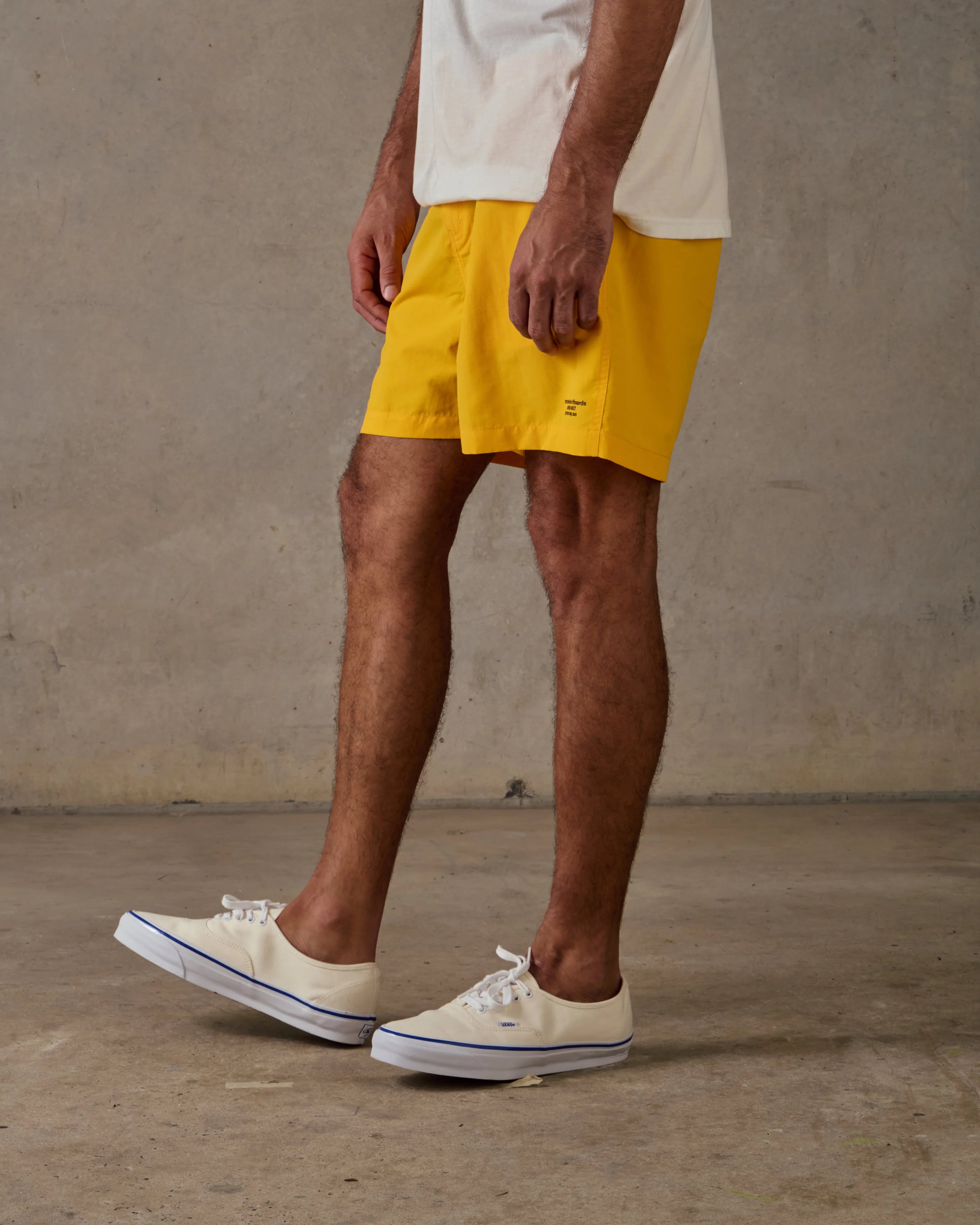 Land Swim Short - Yellow