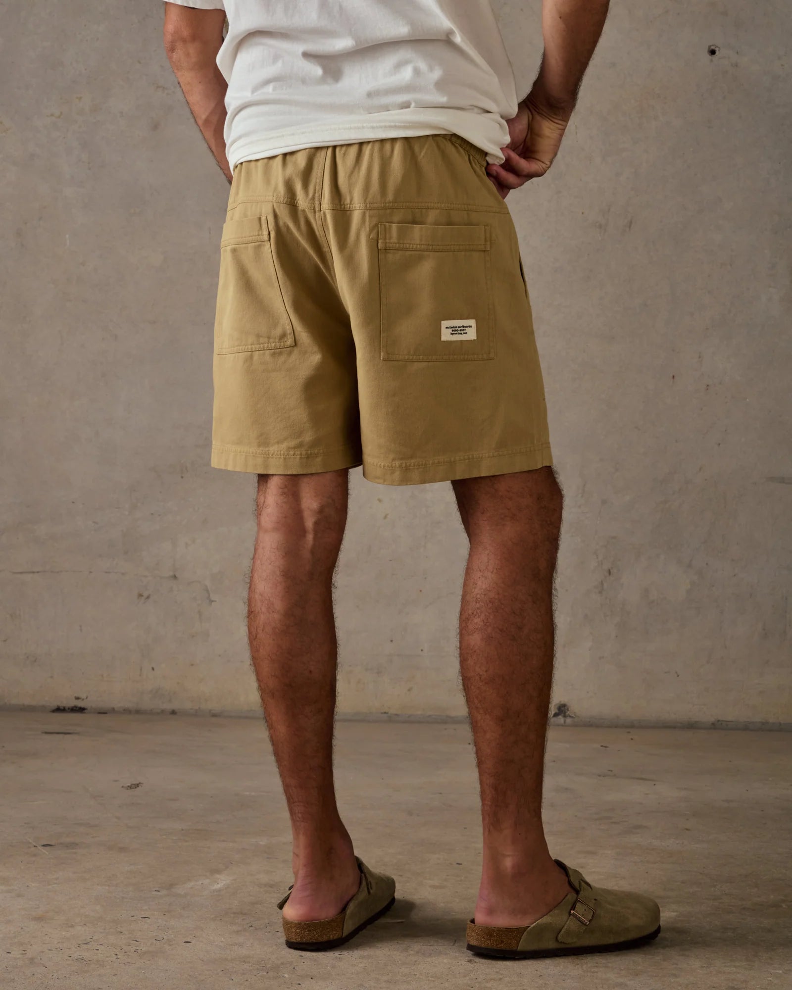 Twill Shorts - Tan