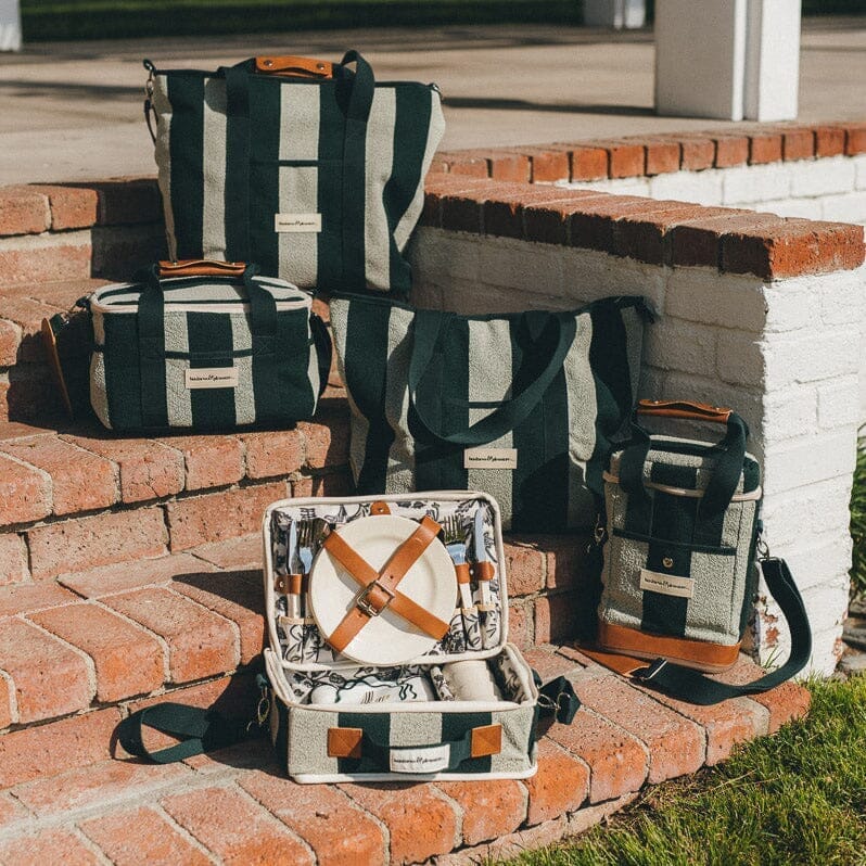 Picnic Set - Terry Green Stripe