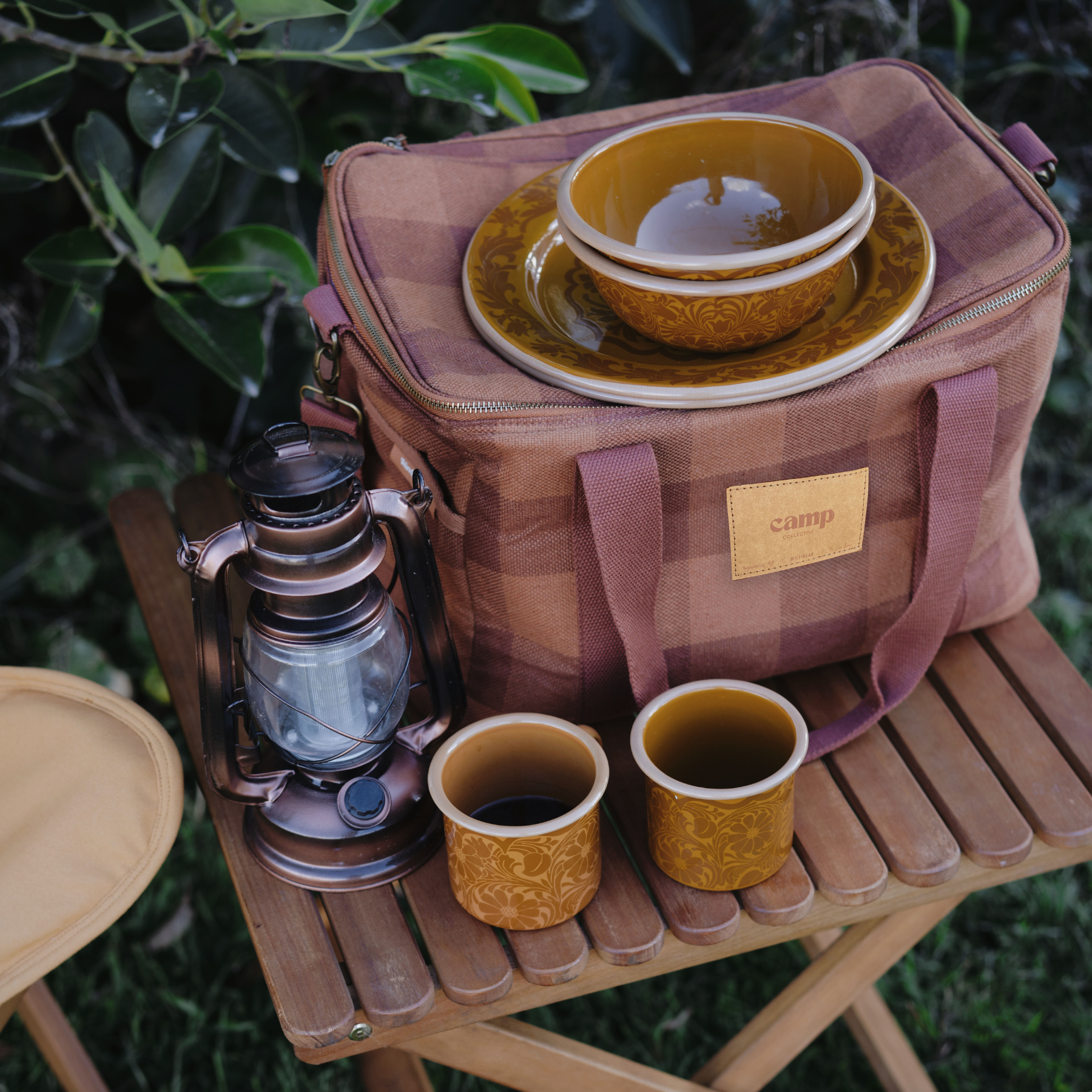 Cord Cooler Bag Large - Hemp