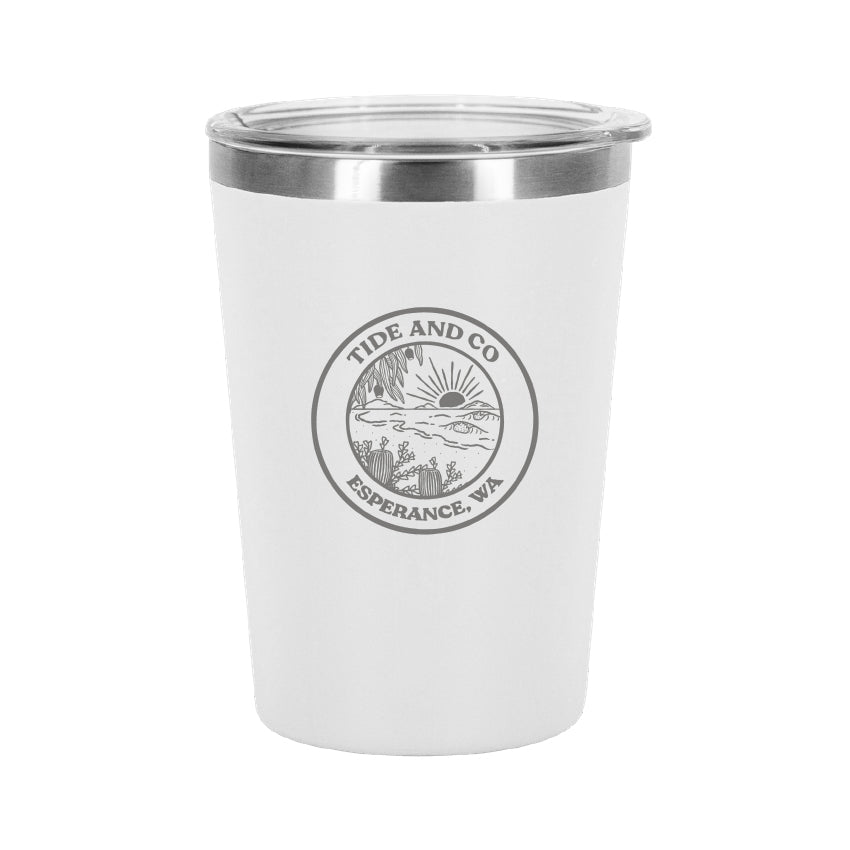 Tide & Co X Project Pargo Insulated Coffee Cup 12oz - Bone White