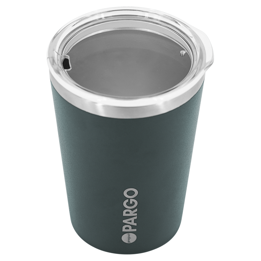 Tide & Co X Project Pargo Insulated Coffee Cup 12oz - BBQ Charcoal