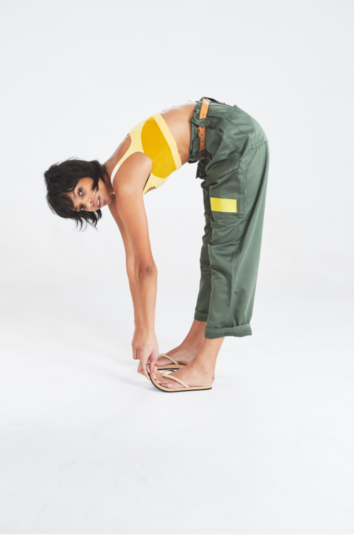 Womens Thongs - Light Soil