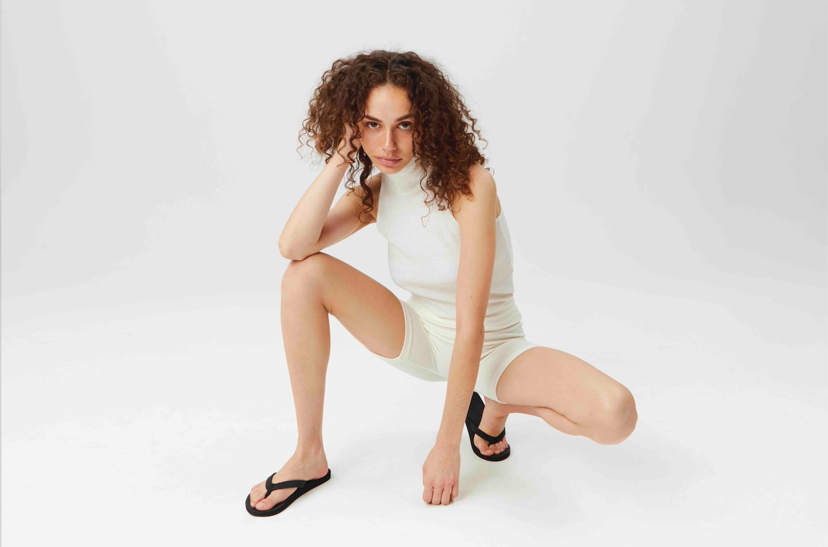 Womens Thongs - Black