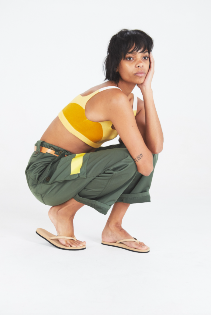 Womens Thongs - Light Soil