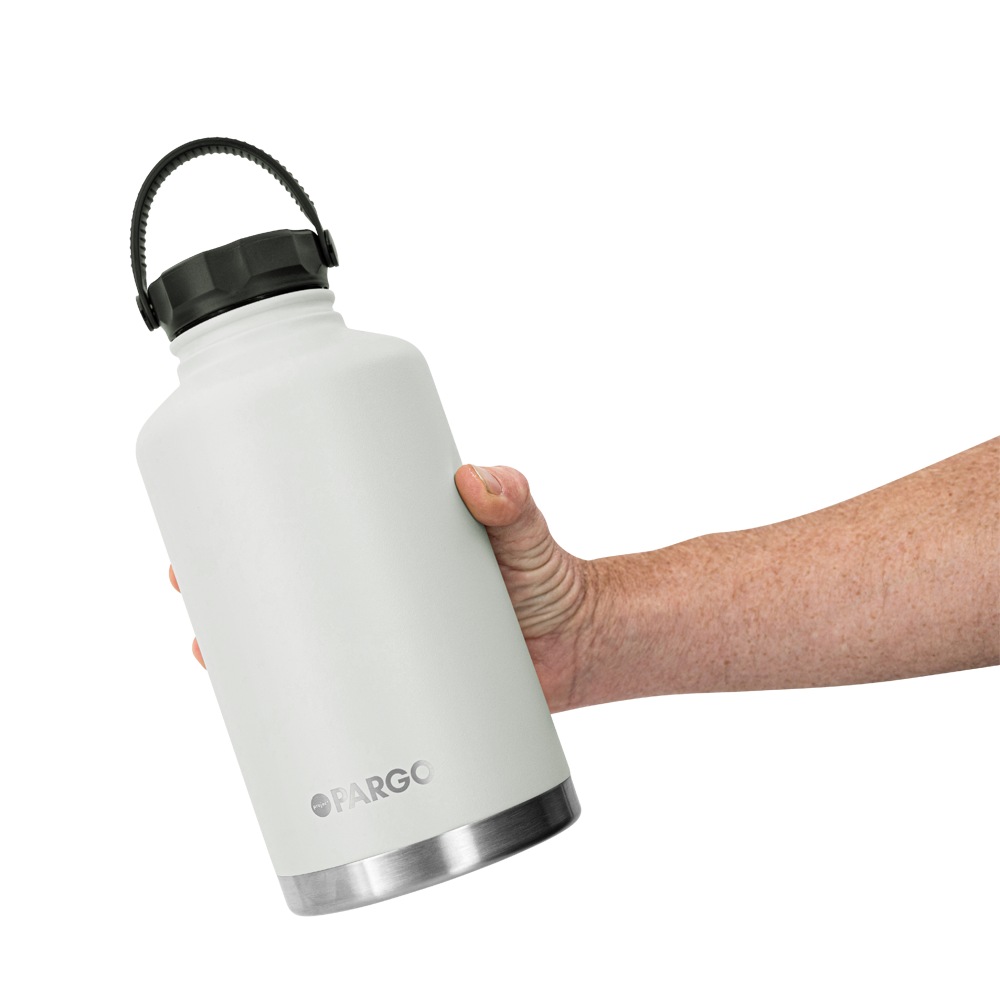 Tide & Co x Project Pargo Insulated Growler 1890mL - Bone White